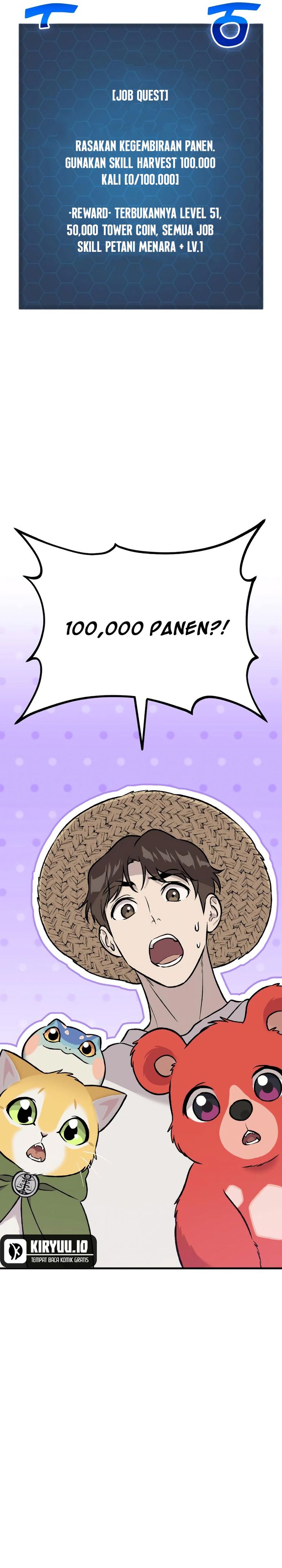 Solo Farming In The Tower Chapter 105 Bahasa Indonesia