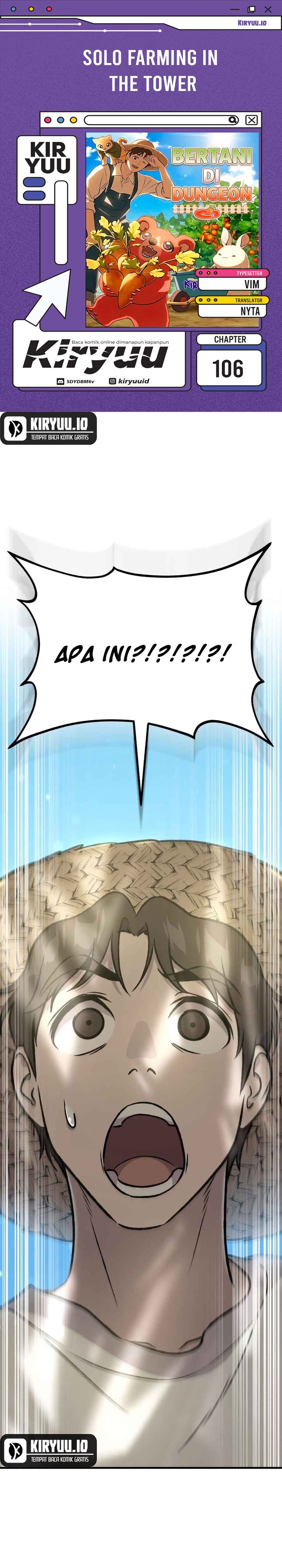 Solo Farming In The Tower Chapter 106 Bahasa Indonesia