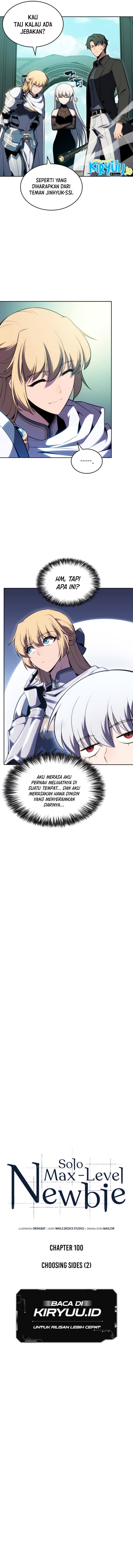 Solo Max-Level Newbie Chapter 100 Bahasa Indonesia