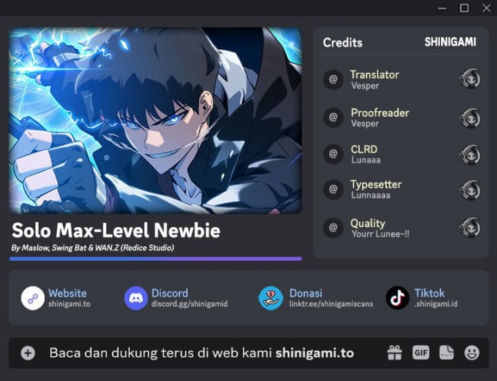 Solo Max-Level Newbie Chapter 231 Bahasa Indonesia