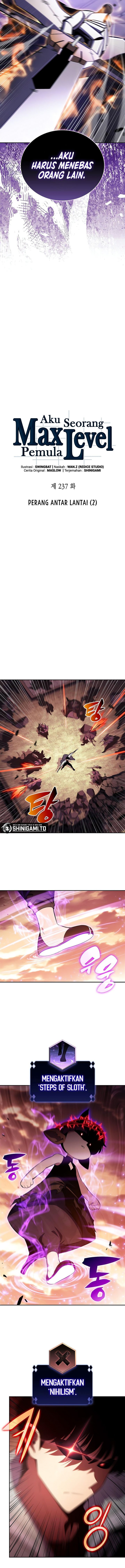 Solo Max-Level Newbie Chapter 237 Bahasa Indonesia
