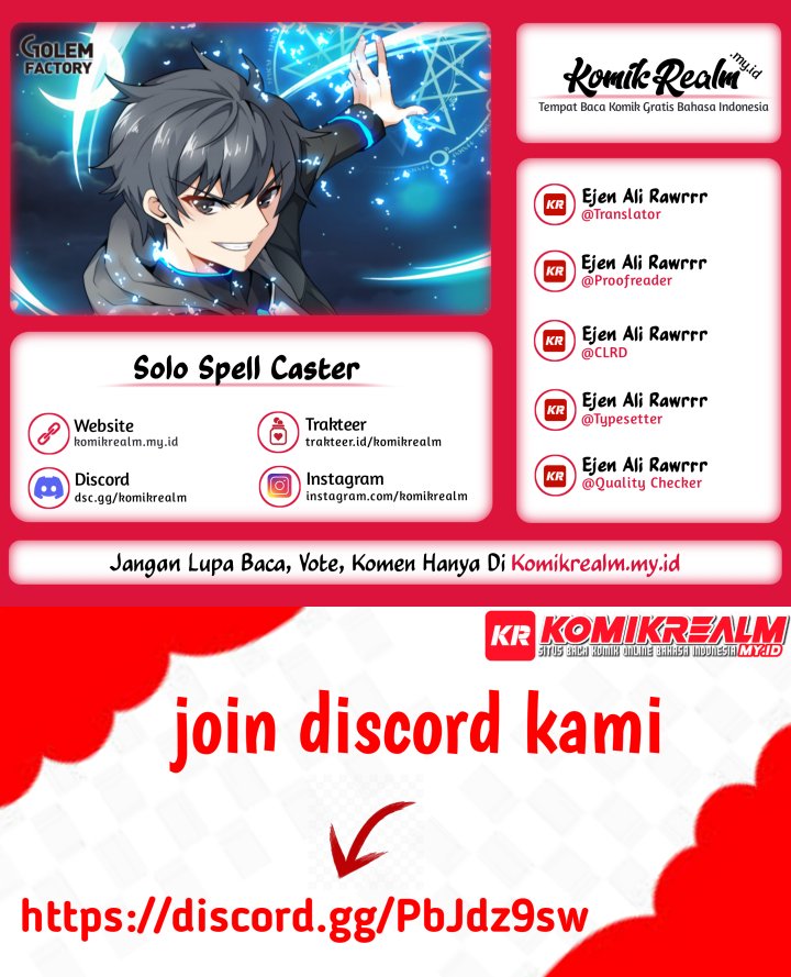 Solo Spell Caster Chapter 111 Bahasa Indonesia