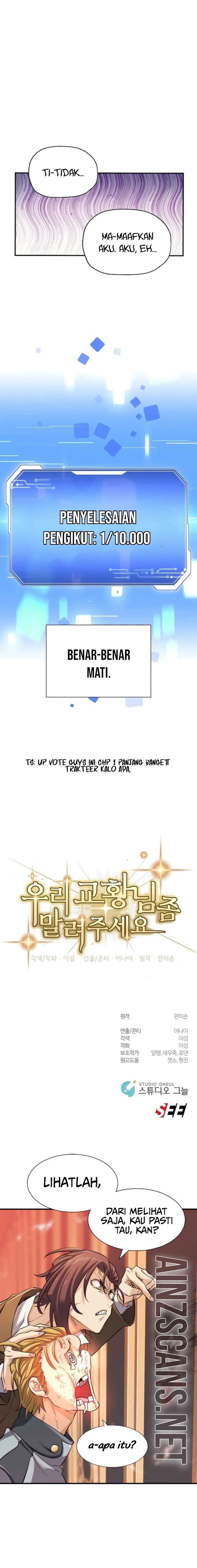 Somebody Stop the Pope Chapter 01 Bahasa Indonesia