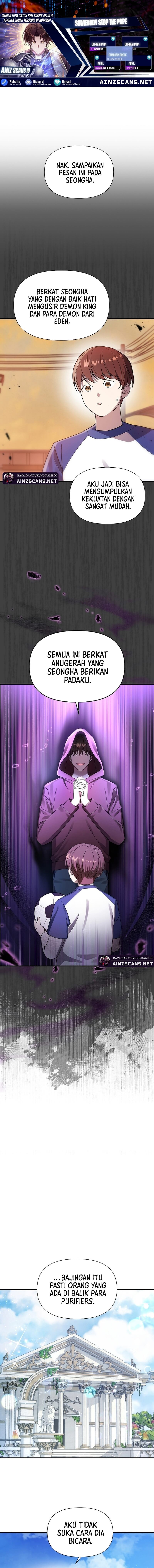 Somebody Stop the Pope Chapter 52 Bahasa Indonesia