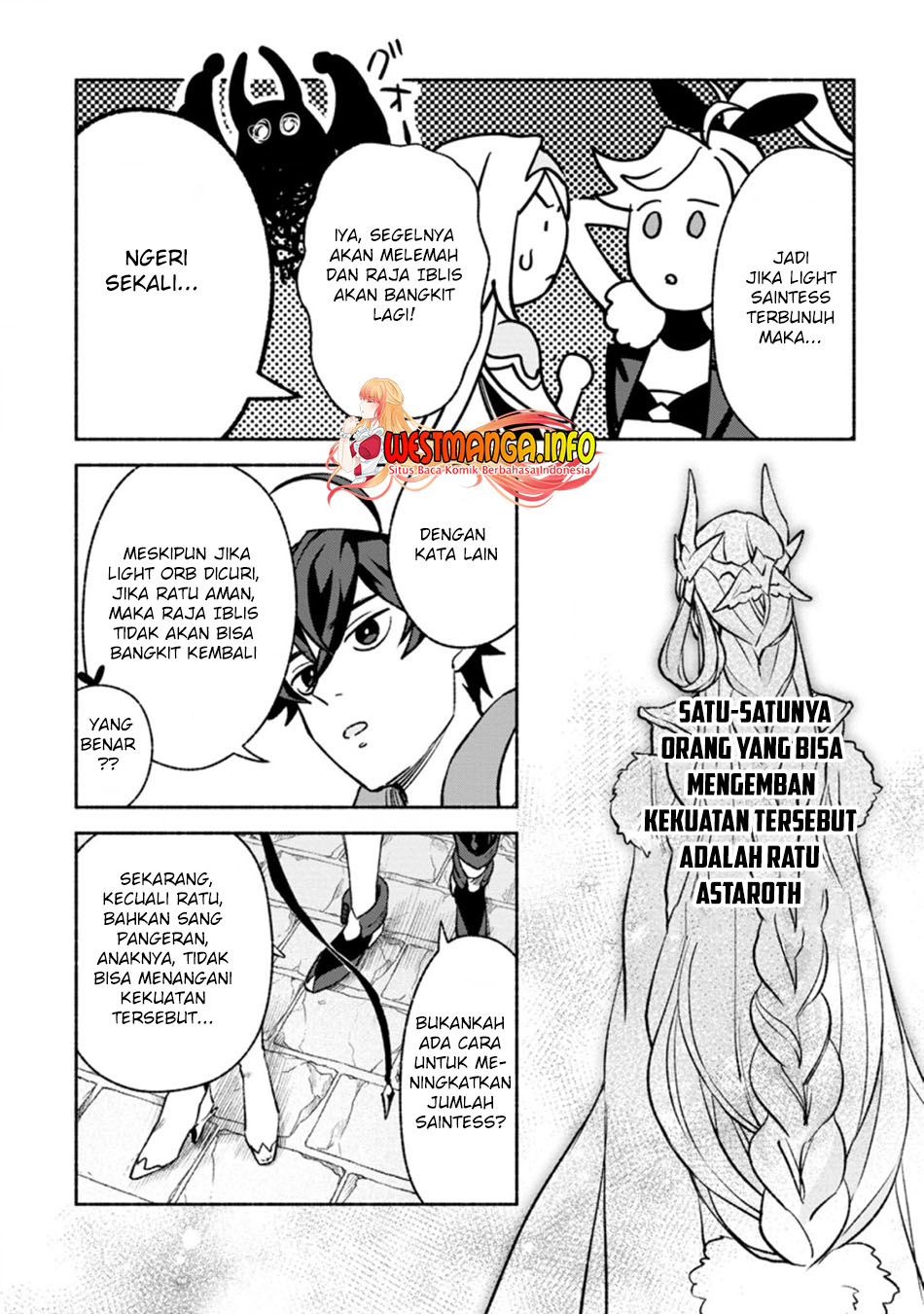 Sono Monban, Saikyou Nitsuki: Tsuihou Sareta Bougyo Ryoku 9999 no Senshi, Outo no Monban Toshite Musou Suru Chapter 14.1 Bahasa Indonesia
