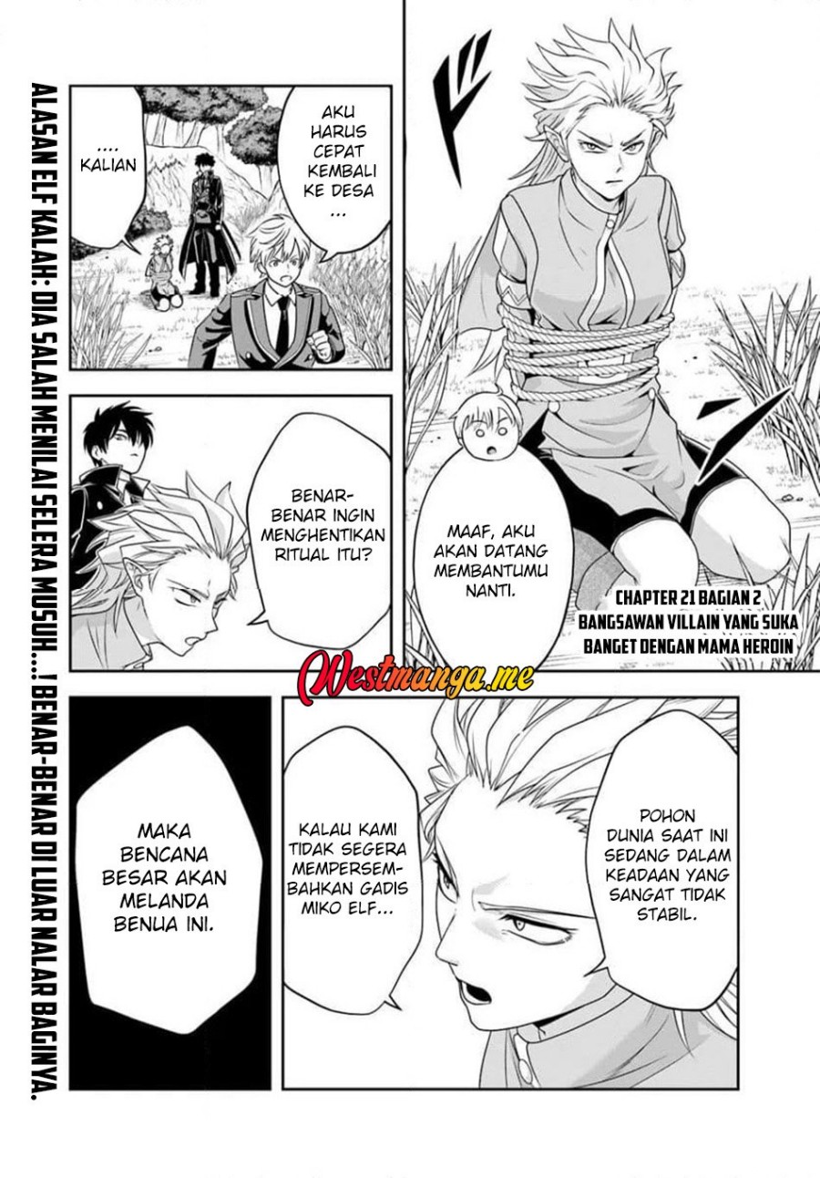 Sono Akuyaku Kizoku, Mama Heroine ga Suki Sugiru ~Shinshi na Doryoku de Saikyou to Nari Fuguu na Oshi Chara Tasukemakuru~ chapter 21