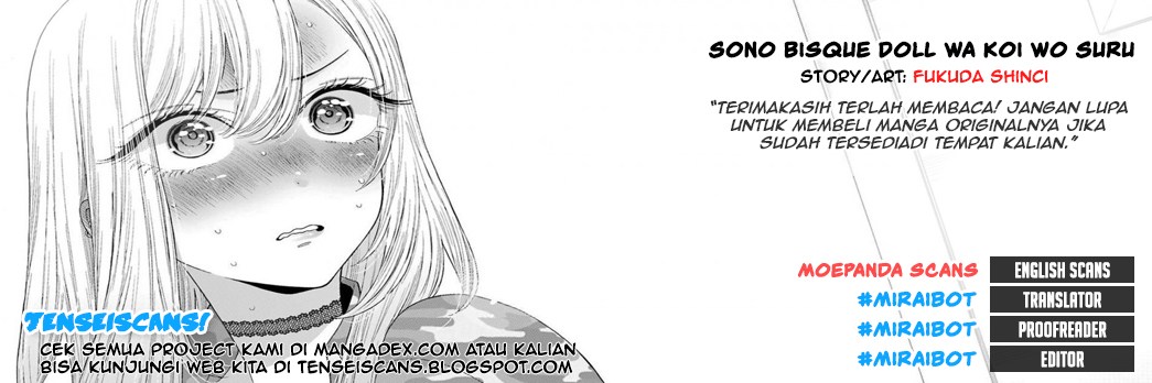 Sono Bisque Doll wa Koi wo suru Chapter 14 Bahasa Indonesia