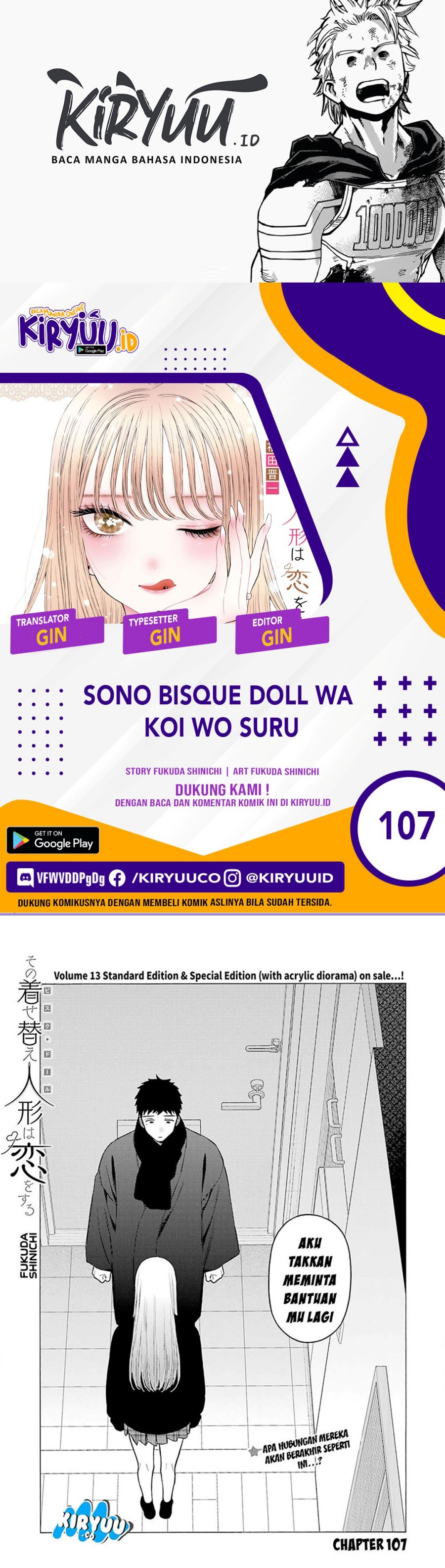 Dilarang COPAS - situs resmi www.mangacanblog.com - Komik sono bisque doll wa koi wo suru 107 - chapter 107 108 Indonesia sono bisque doll wa koi wo suru 107 - chapter 107 Terbaru 0|Baca Manga Komik Indonesia|Mangacan