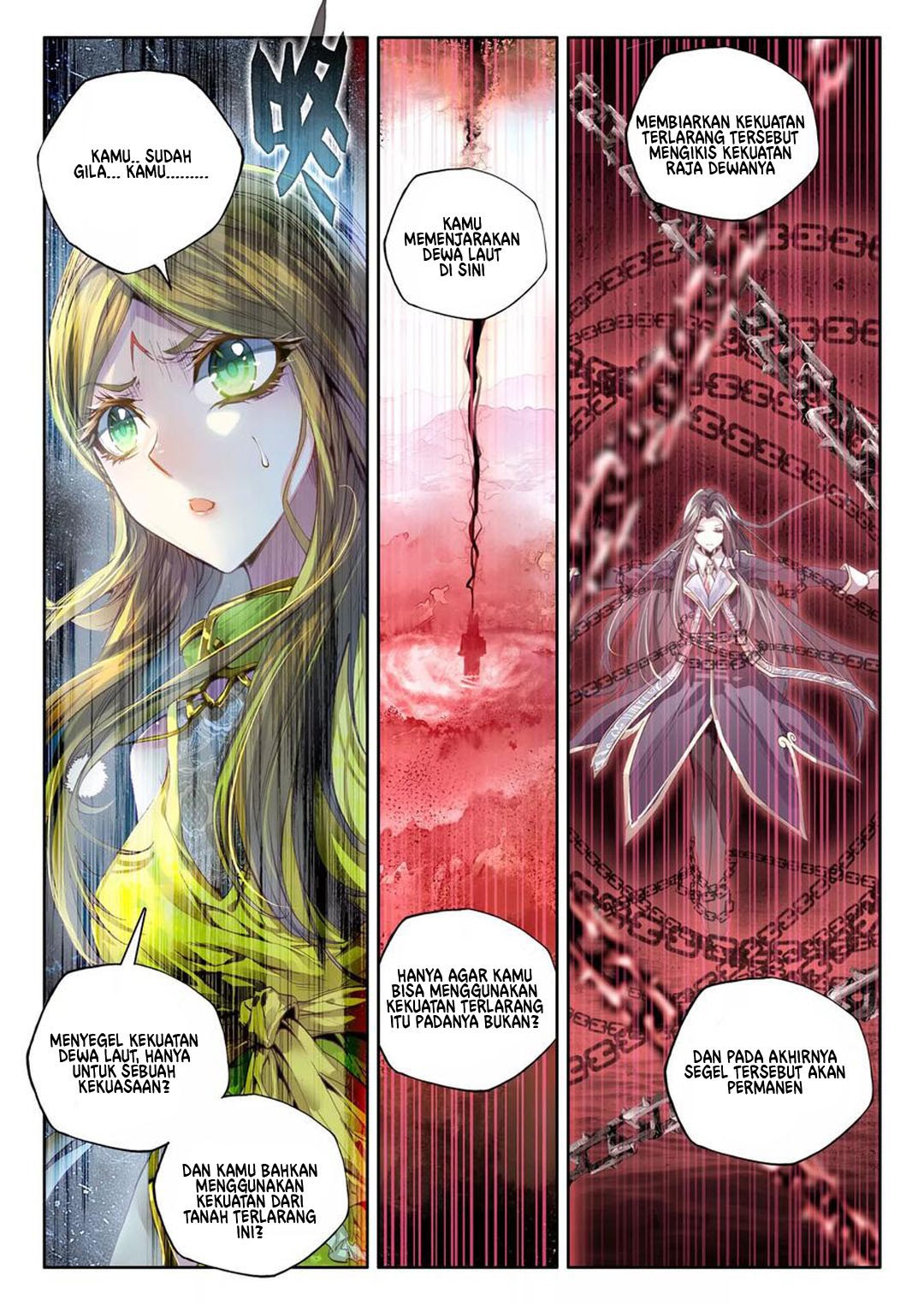 Soul Land – Legend of the God’s Realm Chapter 38.2 Bahasa Indonesia