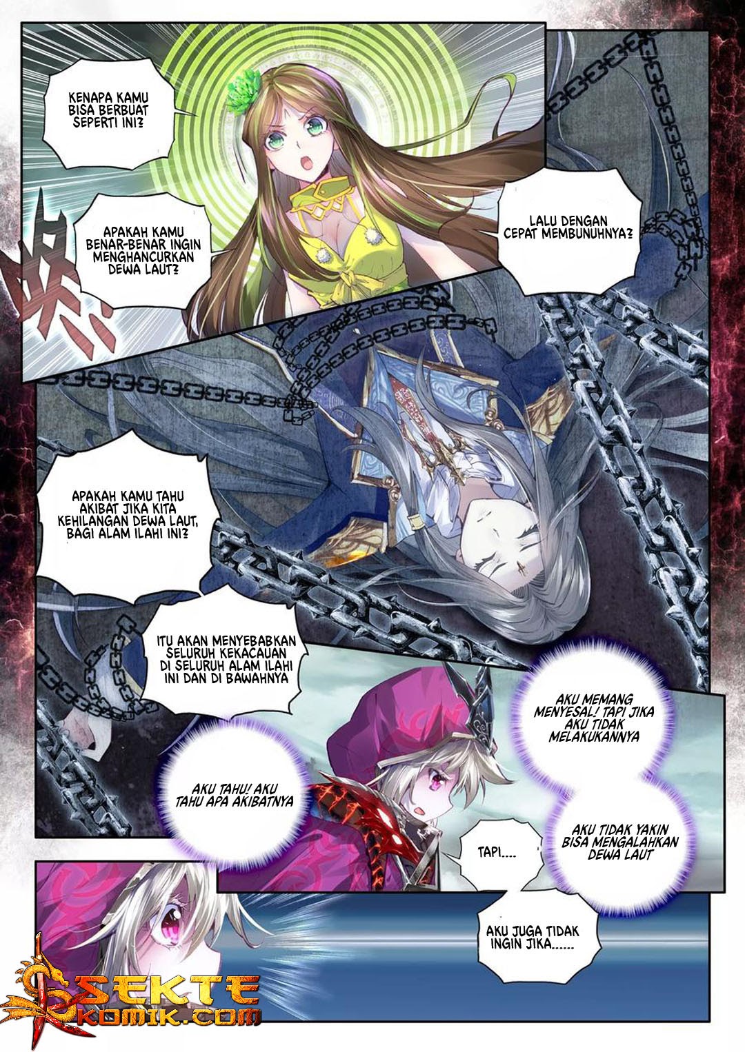 Soul Land – Legend of the God’s Realm Chapter 38.2 Bahasa Indonesia