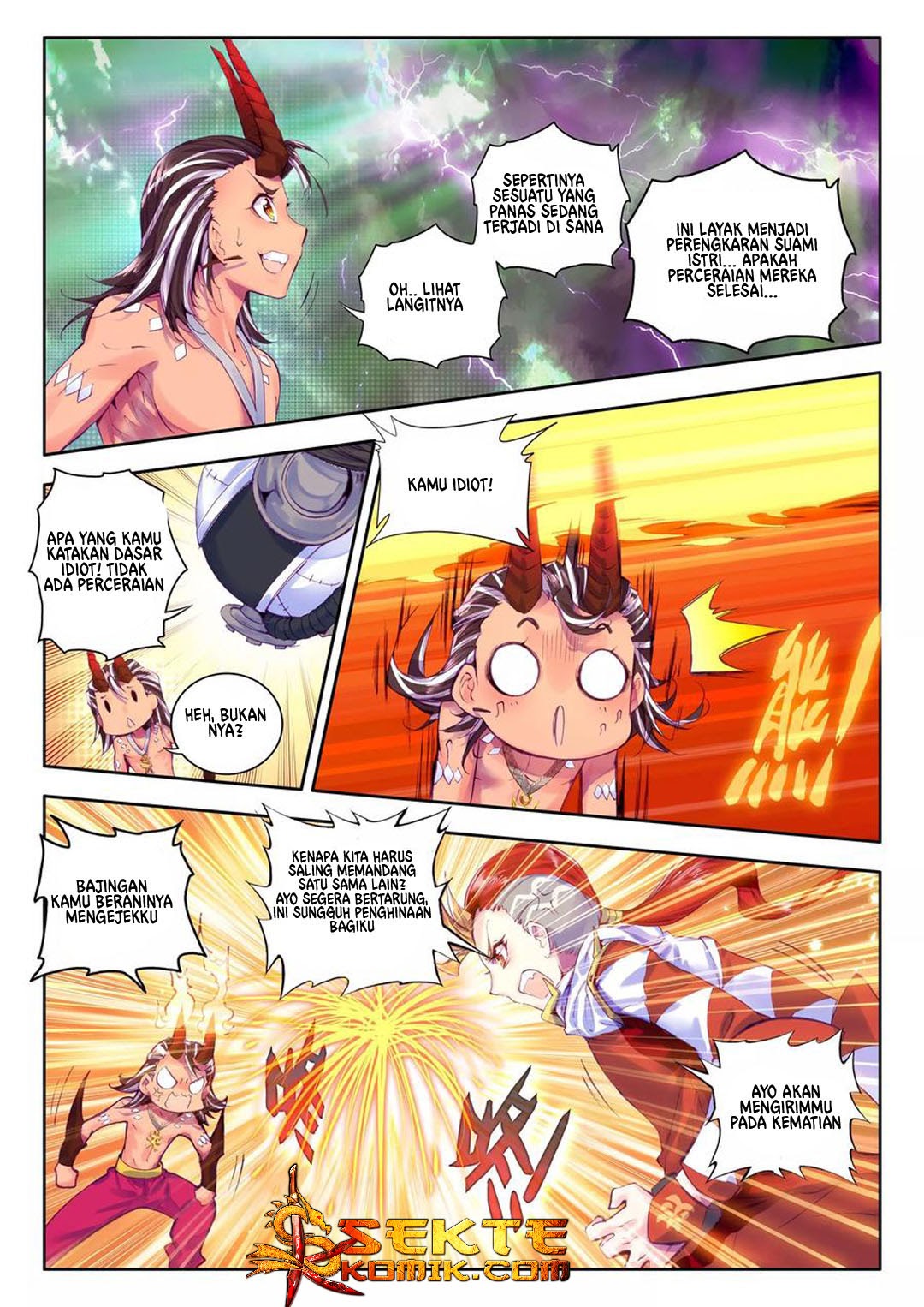 Soul Land – Legend of the God’s Realm Chapter 38.2 Bahasa Indonesia