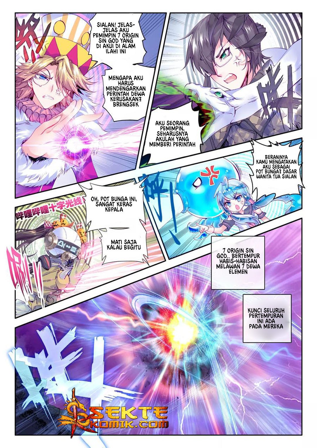 Soul Land – Legend of the God’s Realm Chapter 38.2 Bahasa Indonesia