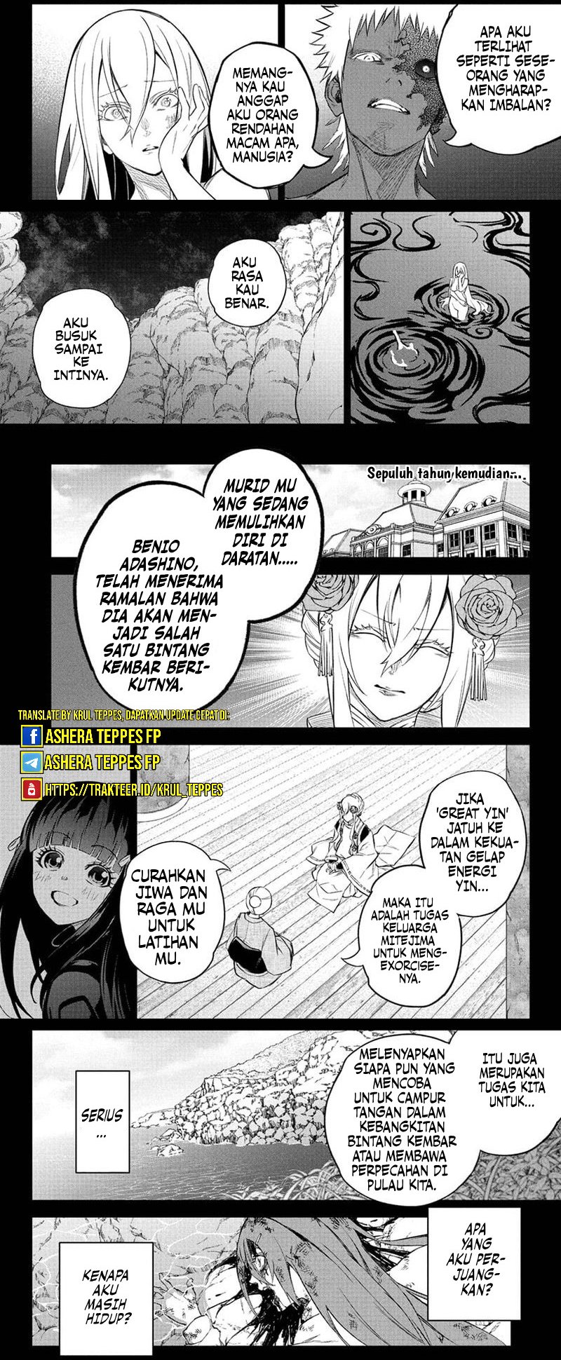 Sousei no Onmyouji Chapter 110 Bahasa Indonesia