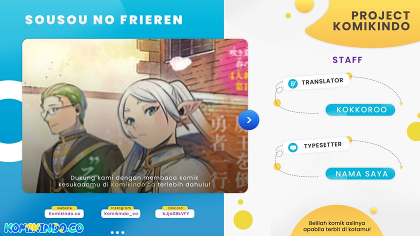 Sousou no Frieren Chapter 74 Bahasa Indonesia