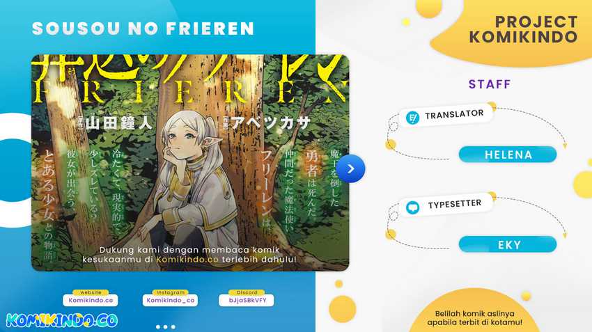 Sousou no Frieren Chapter 113 Bahasa Indonesia