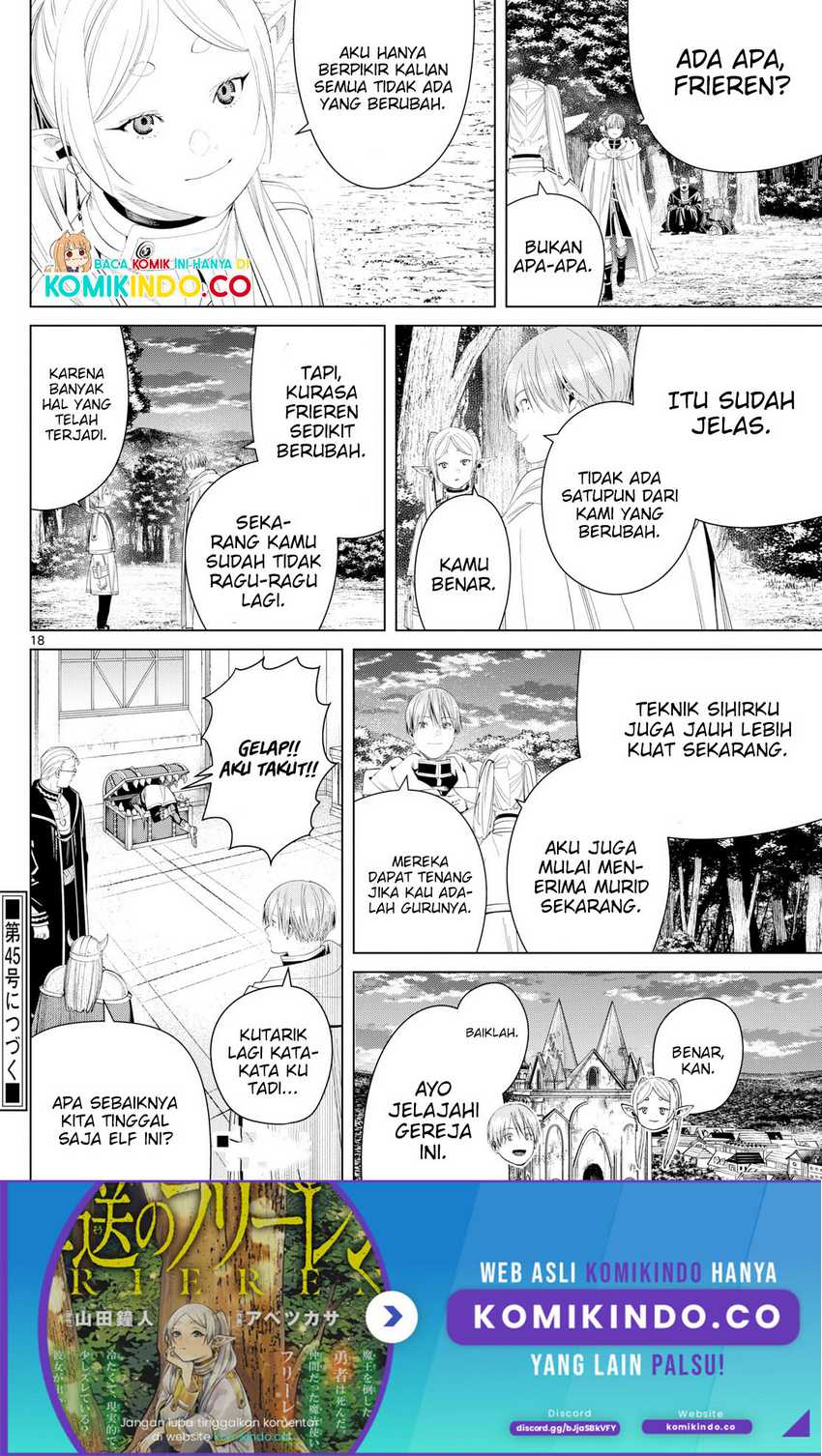 Sousou no Frieren Chapter 113 Bahasa Indonesia