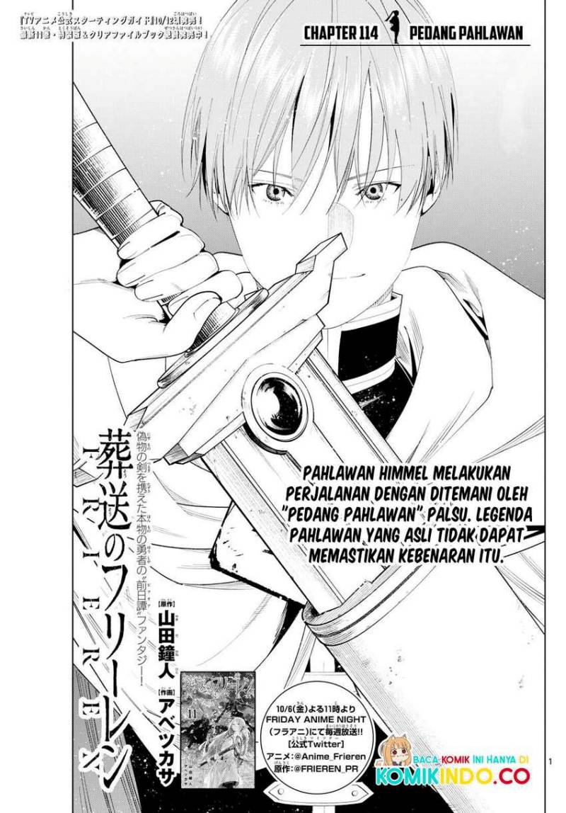 Sousou no Frieren Chapter 114 Bahasa Indonesia