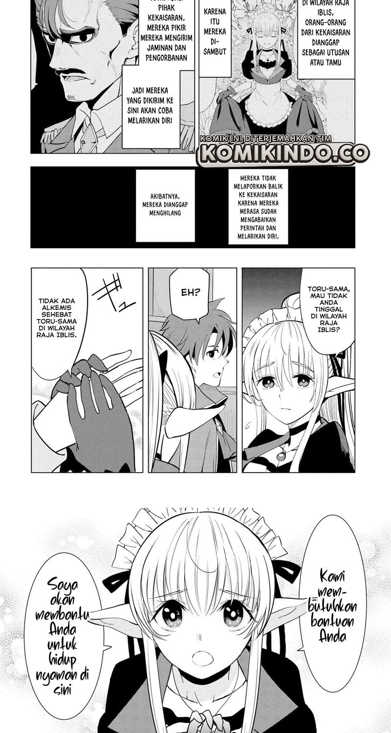 Souzou Renkinjutsushi wa Jiyuu wo Ouka Suru Kokyou wo Tsuihou Saretara Chapter 02 Bahasa Indonesia