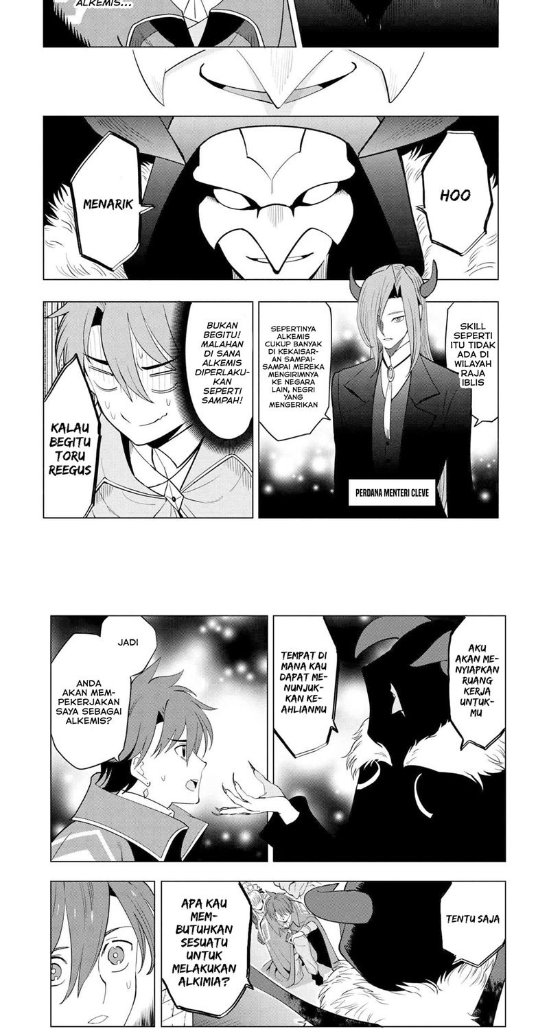 Souzou Renkinjutsushi wa Jiyuu wo Ouka Suru Kokyou wo Tsuihou Saretara Chapter 02 Bahasa Indonesia
