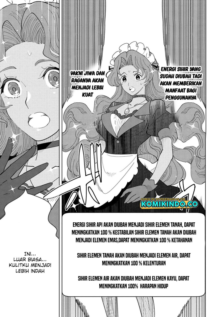 Souzou Renkinjutsushi wa Jiyuu wo Ouka Suru Kokyou wo Tsuihou Saretara Chapter 08.2 Bahasa Indonesia