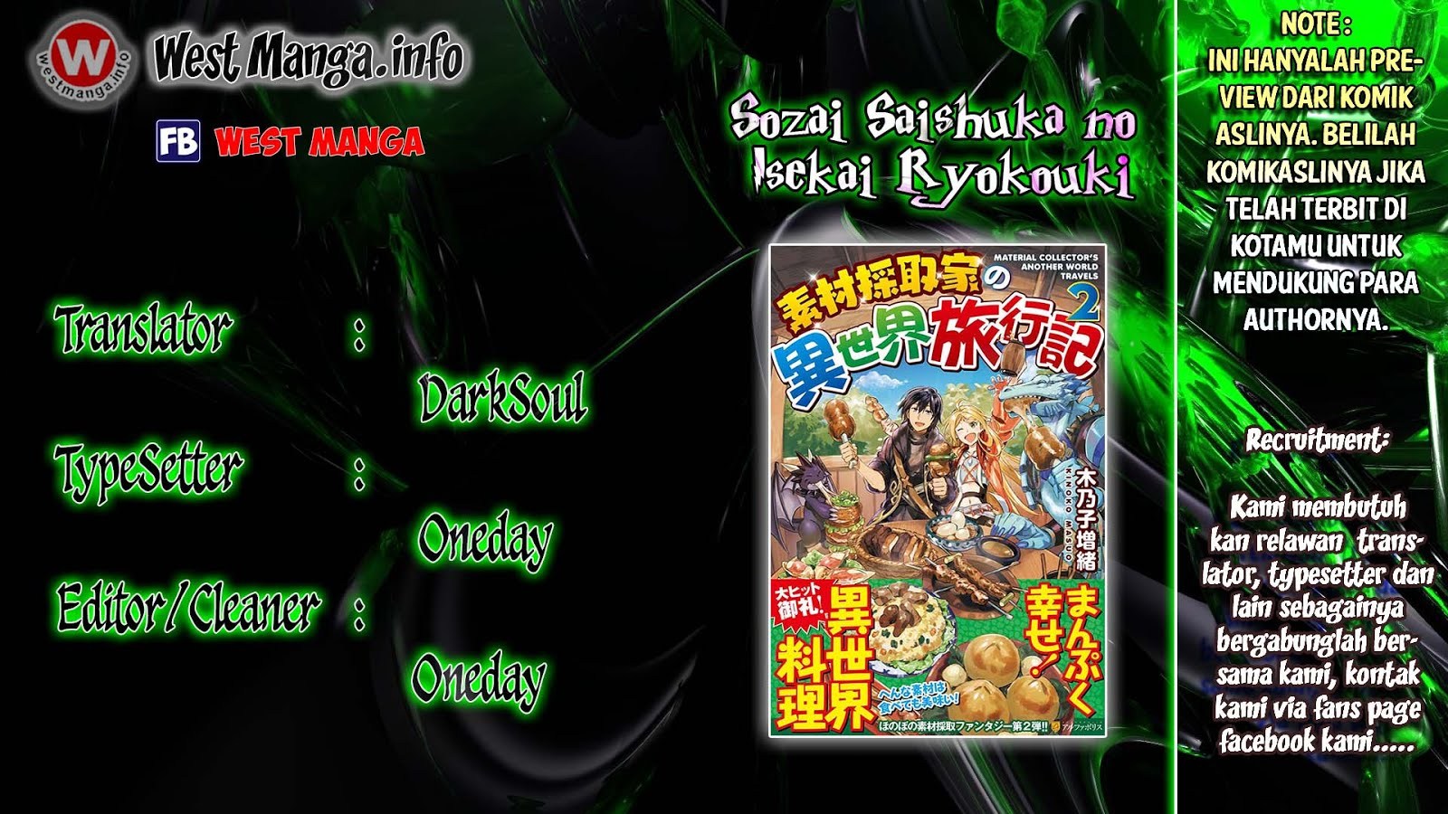 Sozai Saishuka no Isekai Ryokouki chapter 2