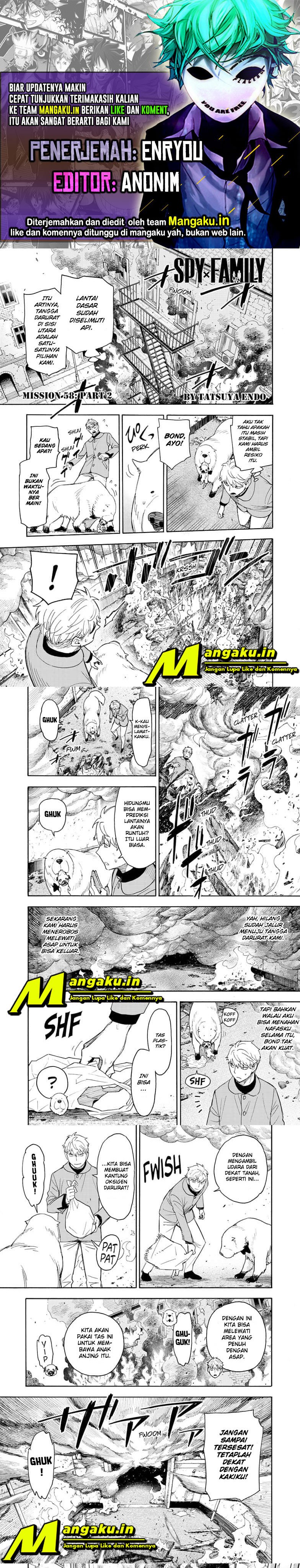 Spy X Family Chapter 58.2 Bahasa Indonesia