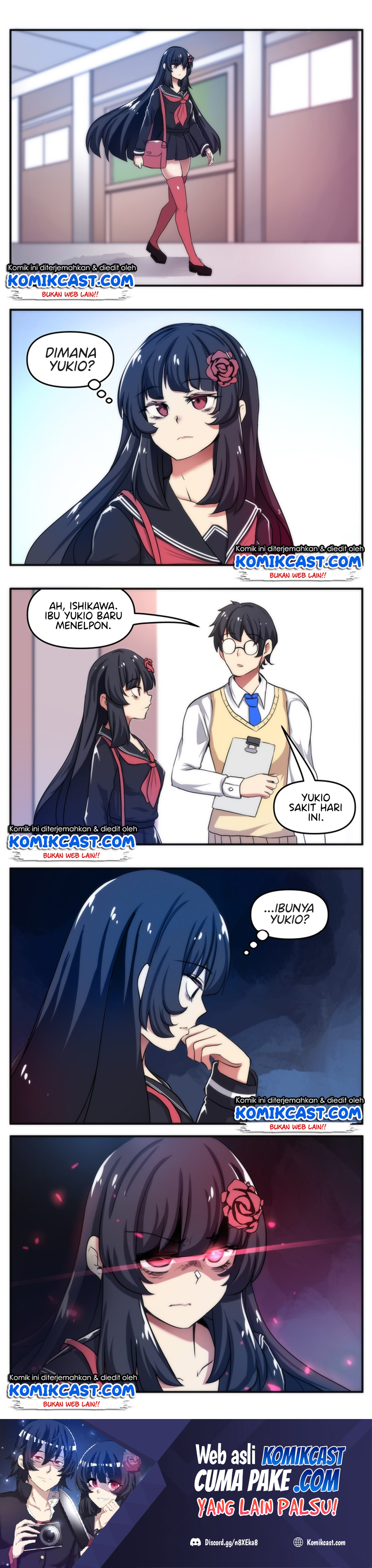 Stalker x Stalker Chapter 76 Bahasa Indonesia