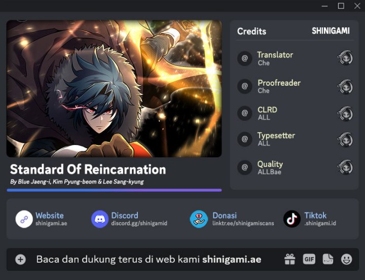 Standard of Reincarnation chapter 133