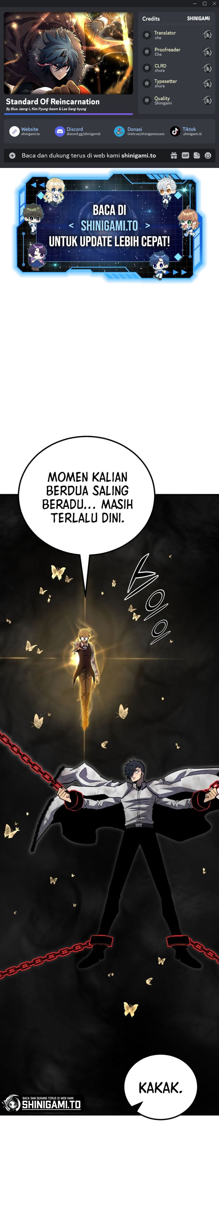 Standard of Reincarnation Chapter 167 Bahasa Indonesia