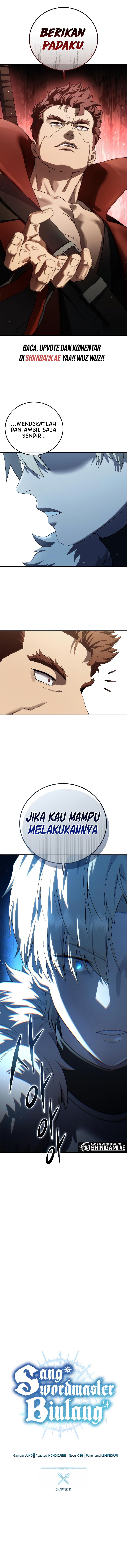 Star-Embracing Swordmaster Chapter 81 Bahasa Indonesia