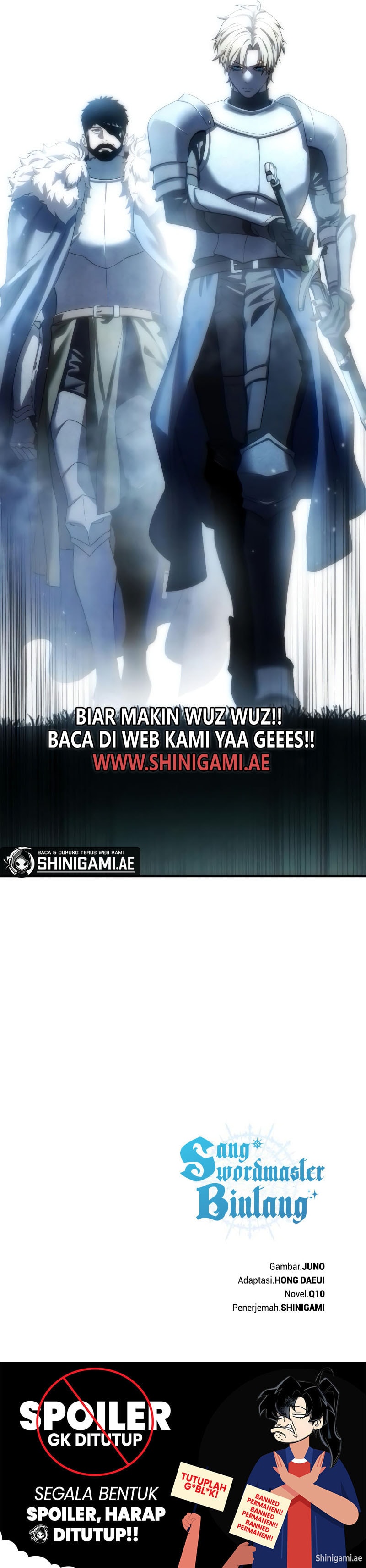 Star-Embracing Swordmaster Chapter 81 Bahasa Indonesia