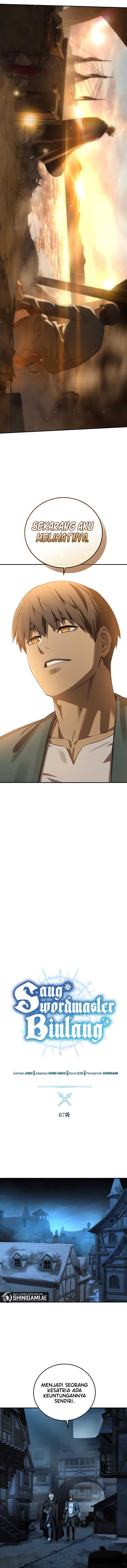 Star-Embracing Swordmaster Chapter 87 Bahasa Indonesia