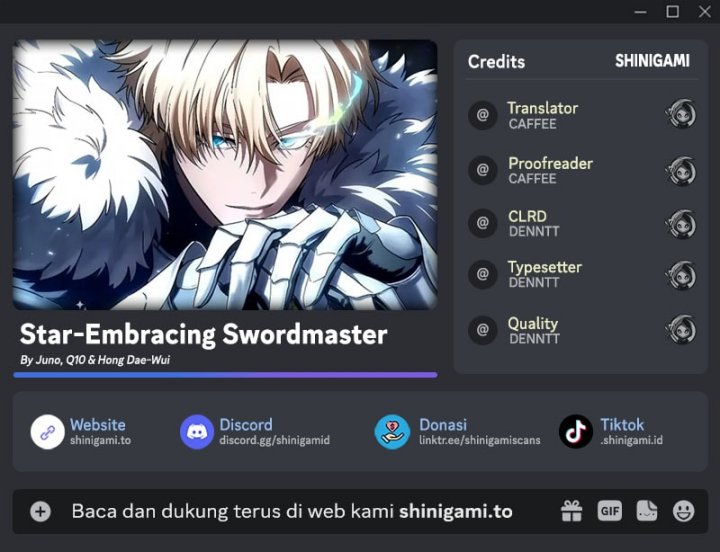 Star-Embracing Swordmaster Chapter 101 Bahasa Indonesia