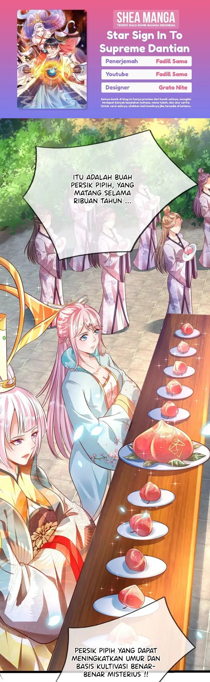 Star Sign In To Supreme Dantian Chapter 65 Bahasa Indonesia