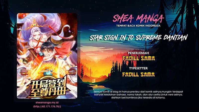 Star Sign In To Supreme Dantian Chapter 89 Bahasa Indonesia