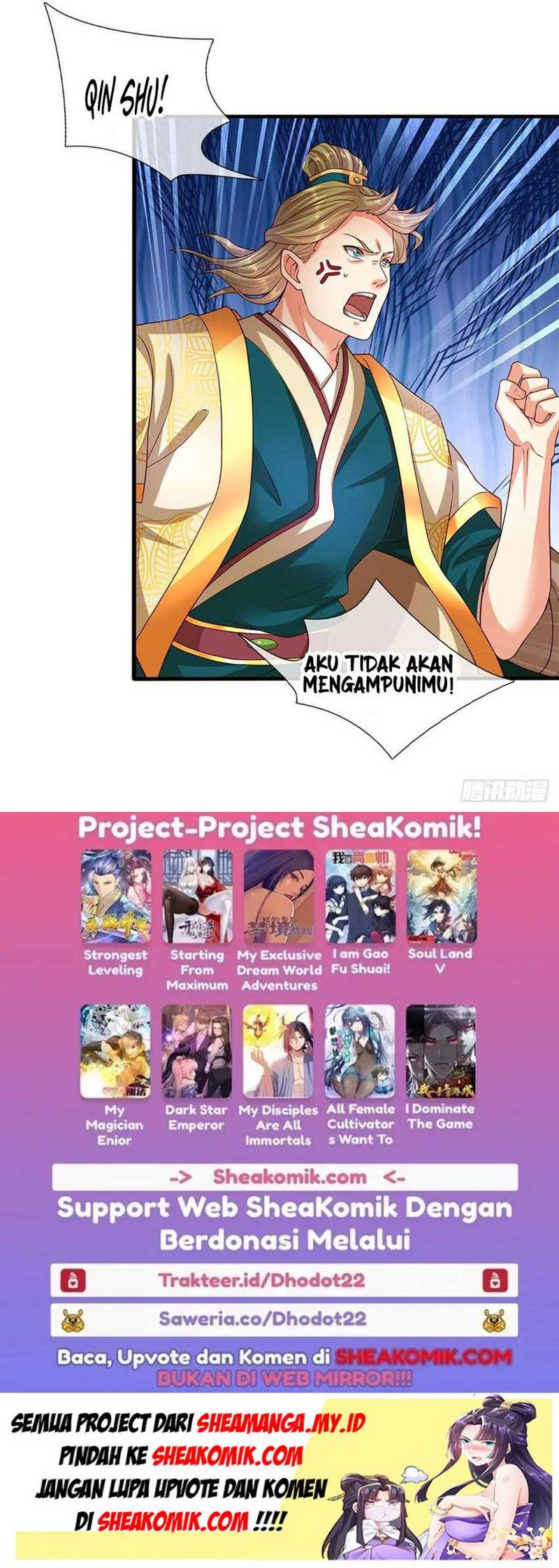 Star Sign In To Supreme Dantian Chapter 218 Bahasa Indonesia