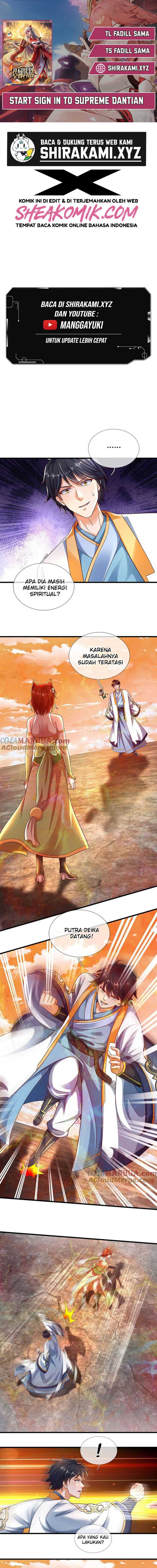 Star Sign In To Supreme Dantian Chapter 249 Bahasa Indonesia