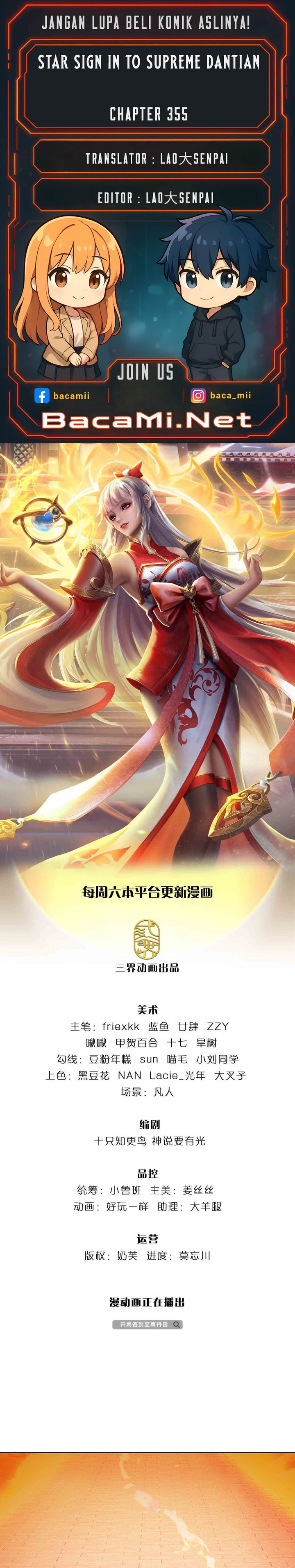 Star Sign In To Supreme Dantian Chapter 355 Bahasa Indonesia