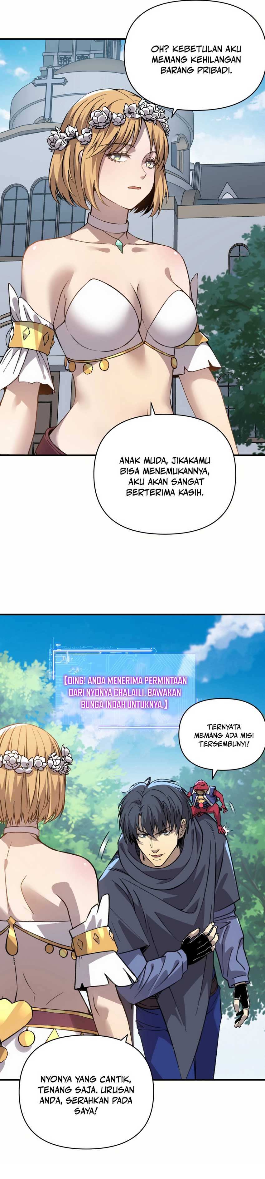 Start by changing your job to the God of Wealth and taming billions of divine pets! Chapter 08 Bahasa Indonesia