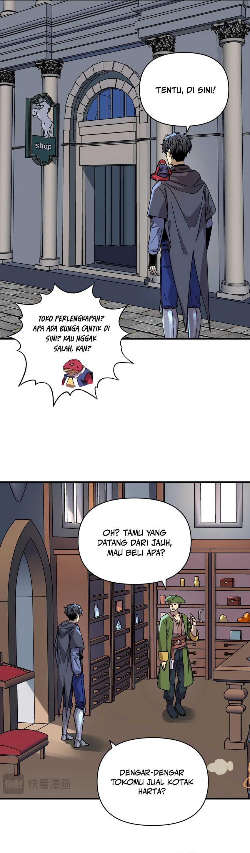 Start by changing your job to the God of Wealth and taming billions of divine pets! Chapter 08 Bahasa Indonesia