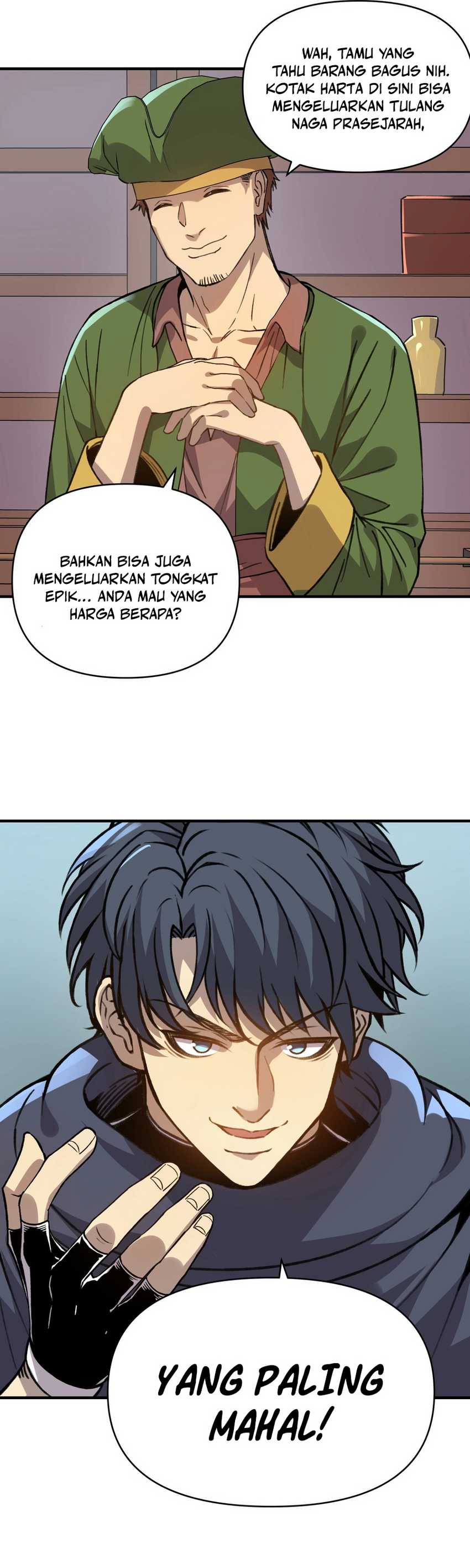 Start by changing your job to the God of Wealth and taming billions of divine pets! Chapter 08 Bahasa Indonesia