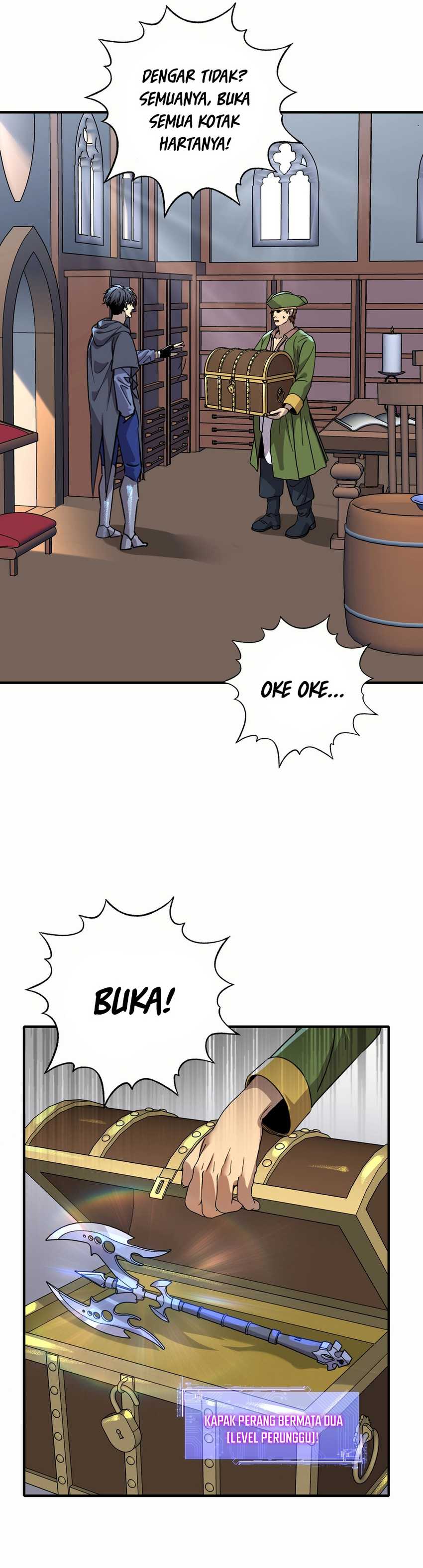 Start by changing your job to the God of Wealth and taming billions of divine pets! Chapter 08 Bahasa Indonesia