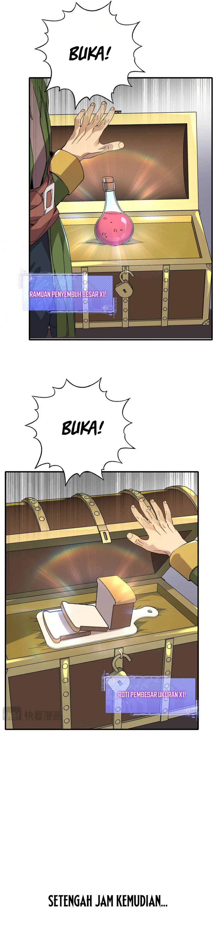 Start by changing your job to the God of Wealth and taming billions of divine pets! Chapter 08 Bahasa Indonesia