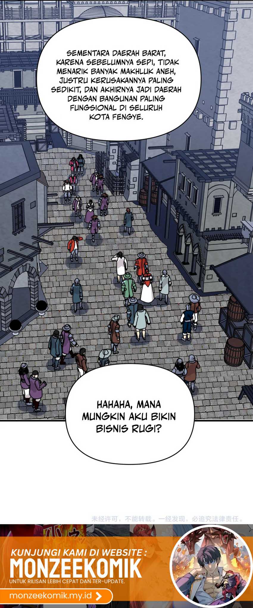 Start by changing your job to the God of Wealth and taming billions of divine pets! Chapter 08 Bahasa Indonesia