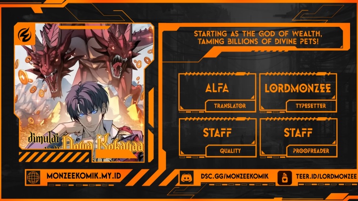 Start by Changing Your Job to the God of Wealth and Taming Billions of Divine Pets! Chapter 23 Bahasa Indonesia