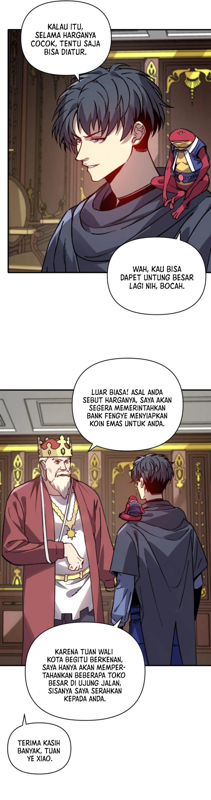 Start by Changing Your Job to the God of Wealth and Taming Billions of Divine Pets! Chapter 23 Bahasa Indonesia