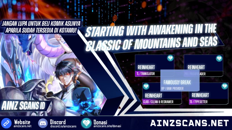 Starting With Awakening in the Classic of Mountains and Seas chapter 1