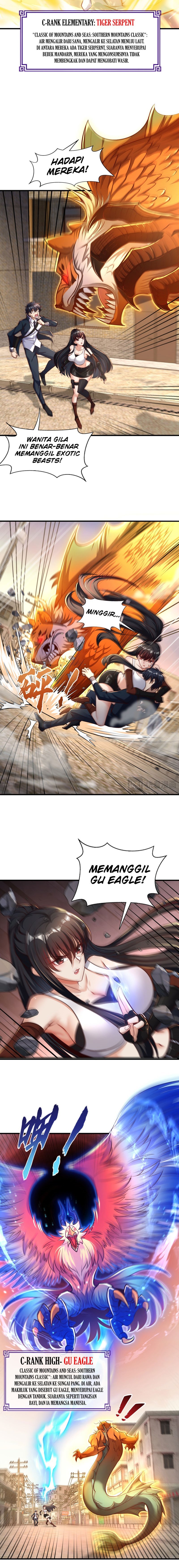 Starting With Awakening in the Classic of Mountains and Seas Chapter 02 Bahasa Indonesia