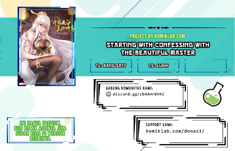 Starting With Confessing With the Beautiful Master chapter 8