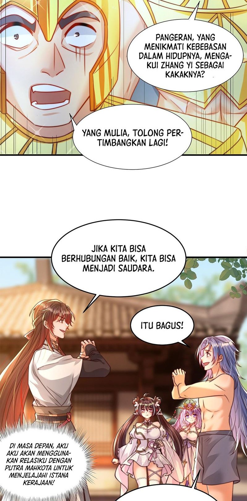 Starting With Confessing With the Beautiful Master Chapter 13 Bahasa Indonesia